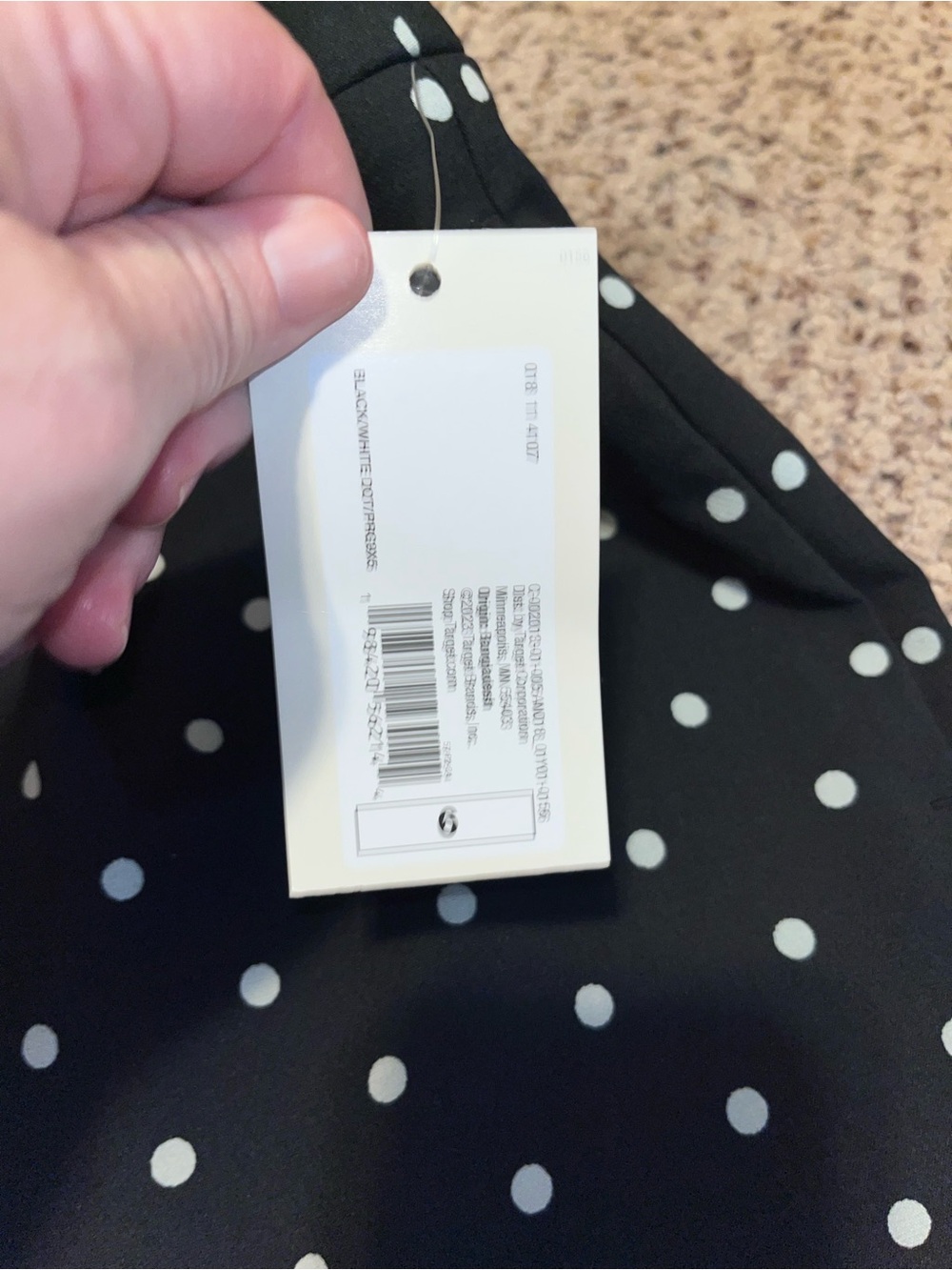 a new day Black with White Polka Dot Women’s High-Rise Shorts - Picture 5 of 8